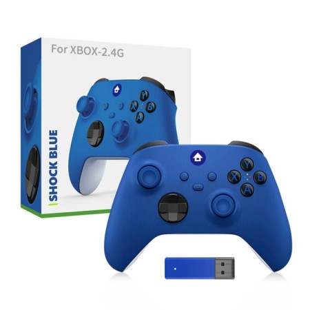 Konsol Plus XBOX 9. Nesil Kablosuz Gamepad MAVİ 2.4G PC/ANDROİD/IOS