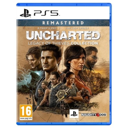 Naughty Dog Uncharted Legacy Of Thieves Collection Ps5 (Türkçe dublaj Türkce Menü)