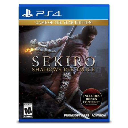 Sekiro Shadows Die Twice Goty Ps4
