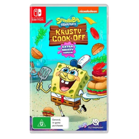 Nintendo Switch  Spongebob: Krusty Cook-Off - Extra Krusty Edition