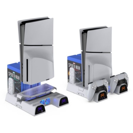 PS5 FAT SLİM UYUMLU MULTİ ÖZELLİKLİ SOĞUTUCU DİKEY FAN DOBE TP5-3532B