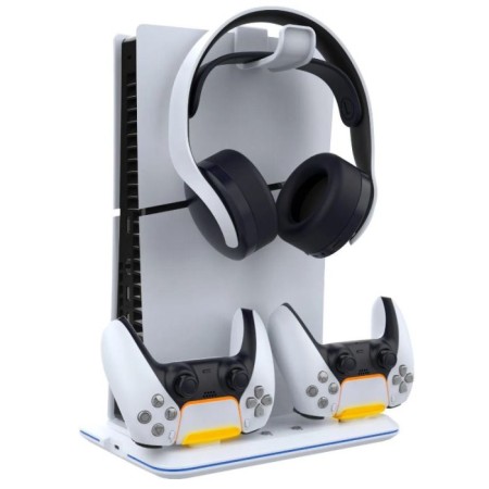 PS5 SLİM KASA UYUMLU DİKEY SOĞUTUCU IŞIKLI STAND İPEGA-P5S020W