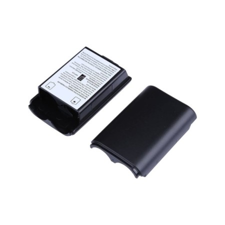 Konsol İstasyonu Xbox 360 Kumandası İçin Pil Kapağı Pil Yuvası Siyah