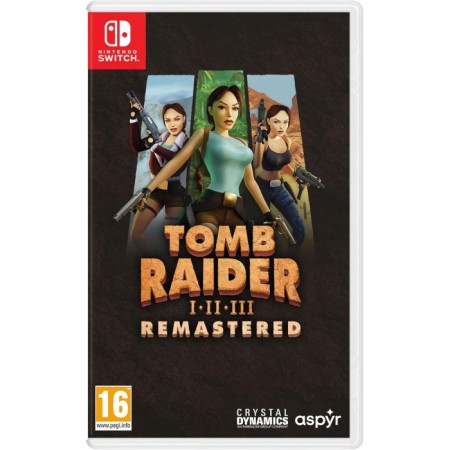 Nintendo  Switch Tomb Raider 1-3 Remastered Starring Lara Croft
