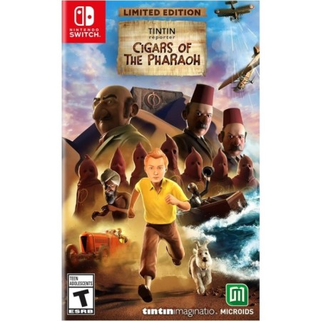 Nintendo Switch Tıntın Reporter - Cıgars Of The Pharaoh Limited Edition  Oyunu