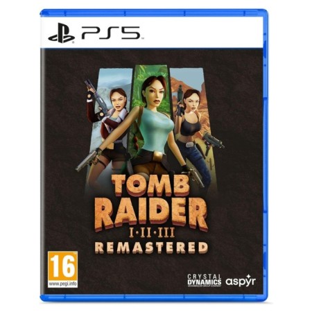 Tomb Raider 1-2-3 Remastered Starring Lara Croft - Ps5 Playstation 5 Oyunu