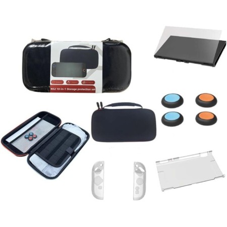 Nintendo Switch 2 10 in 1 Taşıma Çantası ve Aksesuarları