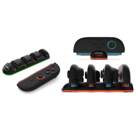 Nintendo Switch 2 Joy-Con 4'lü Şarj İstasyonu Led Göstergeli DOBE-TNS31114
