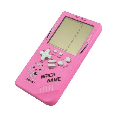 Tetris Oyun Konsolu 23 Bulmaca Oyunu Bataryalı 3.5 Inç LCD Mini Taşınabilir Atari