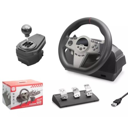 GT10 Direksiyon Seti 270° Vitesli Oyun Direksiyonu, PS4 Xbox X|S/One • Switch • PC Uyumlu