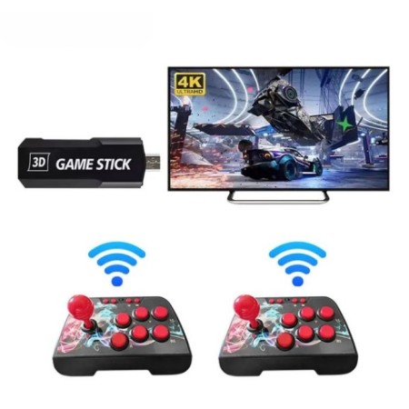 X2 Ultra Gamestick ve 02 Arcade Joystick 64GB 20000 Oyun