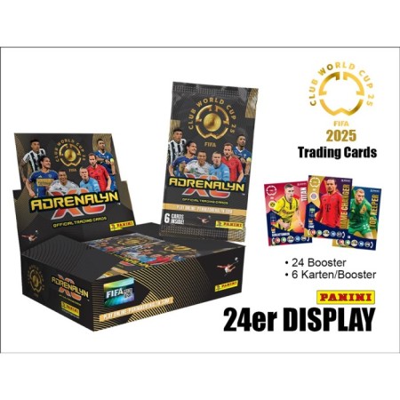 FİFA KULÜPLER  DÜNYA KUPASI  2025 FUTBOLCU KARTLARI KUTU 24 ADET