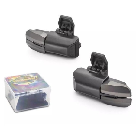 HADRON HDX3586 Altı Parmak Metal Mobil Oyun Kontrol Butonu L1 R1 L2 R2 - Siyah